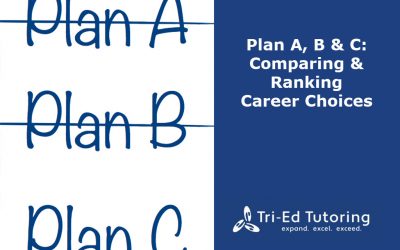 Plan A, B, and C: Comparing and Ranking Career Choices, Part 3