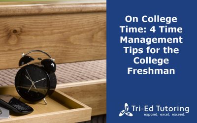 On College Time: 4 Time Management Tips for the College Freshman